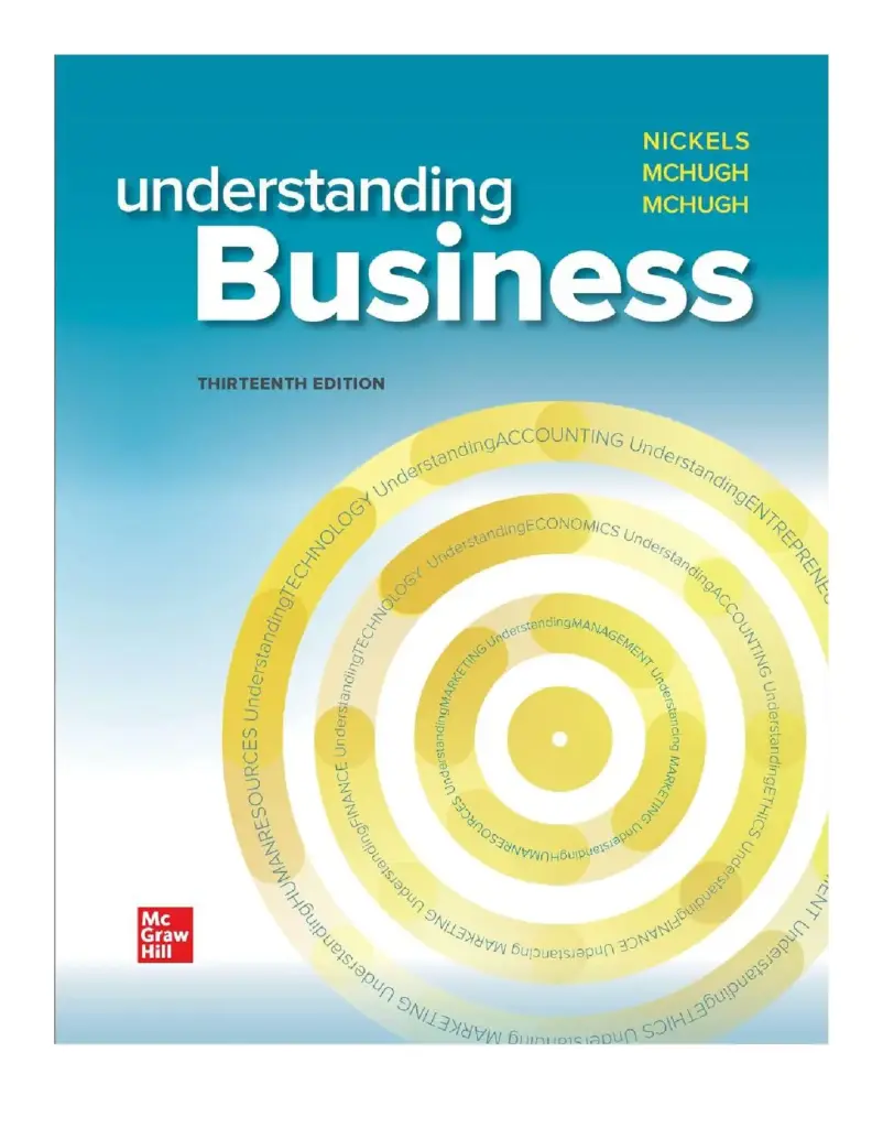 Understanding Business Thirteenth Edition by William Nickels