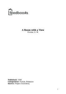 A Room with a View by E. M. Forster