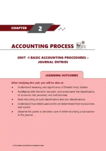 Accounting Study Material – Basic Accounting Procedures