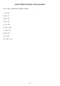 Adding and Subtracting Fractions Explained