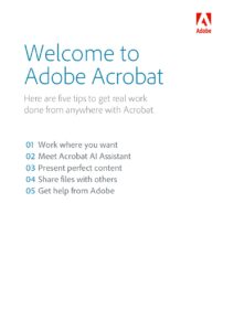 Adobe Acrobat: Tips for Efficient Document Management