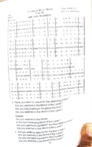 Are You Washed in the Blood of the Lamb – Catholic Hymn Book