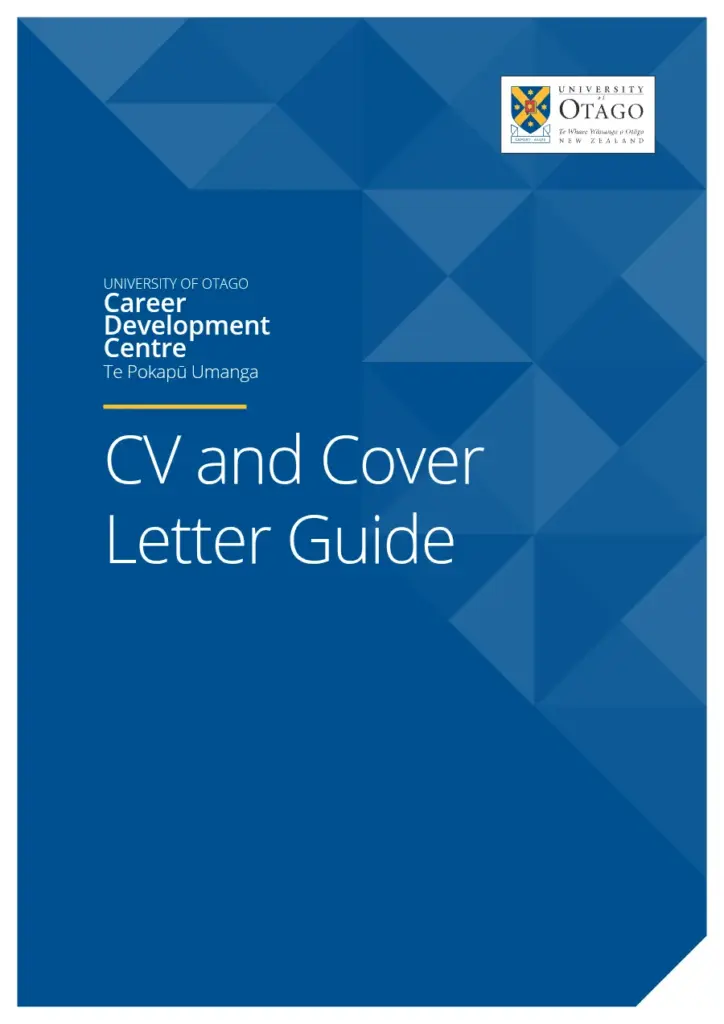 CV and Cover Letter Guide