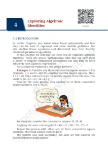 Class 9 Math: Exploring Algebraic Identities