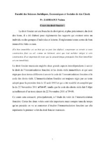 Cours Du Droit Foncier