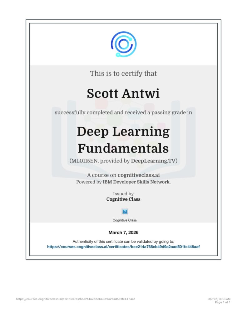 Deep Learning Fundamentals