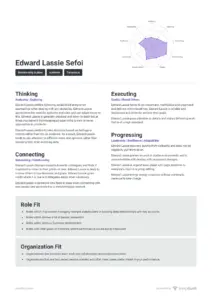 Edward Lassie Sefoi Psychometric Analysis