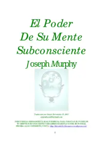 El Poder De La Mente Subconsciente – Joseph Murphy (2)