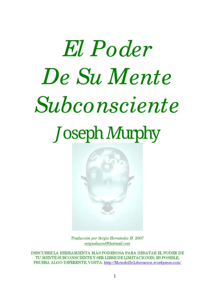 El Poder De La Mente Subconsciente - Joseph Murphy (2)