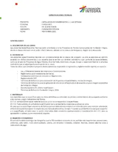 Especificaciones Técnicas para Cubierta Modular en Jardín Infantil Betania