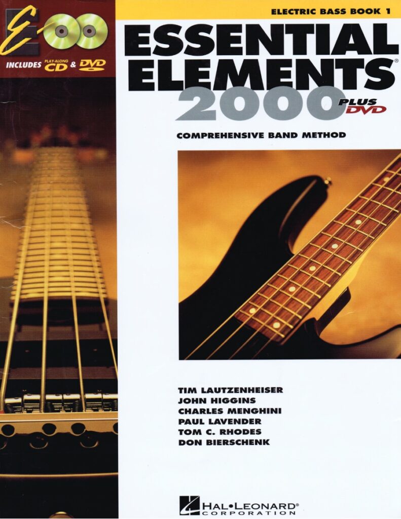 Essential Elements 2000: Comprehensive Band Method for Electric Bass