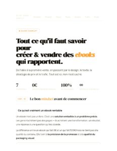 Guide Complet Ebook Revenus
