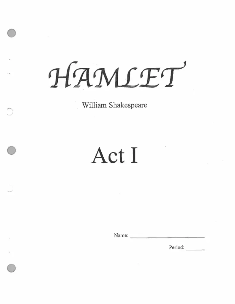 Hamlet - William Shakespeare