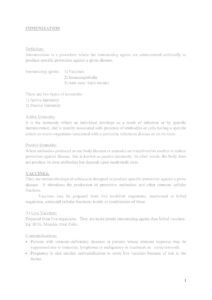 Immunization: Comprehensive Guide to Vaccines and Procedures