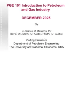 Introduction to Petroleum Industry – Chapter 1
