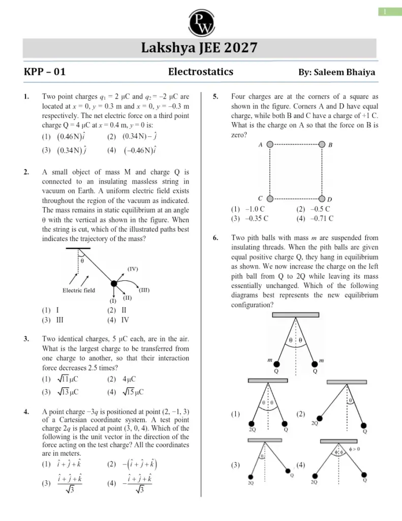 KPP 01 Electrostatics