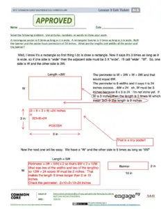 Lesson 3 Exit Ticket 4.3 Answer Key