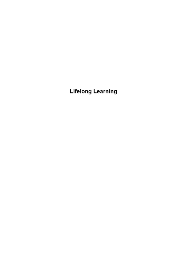 Lifelong Learning: The Value of Continuous Education and Growth