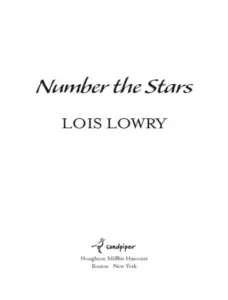 Lois Lowry – Number the Stars