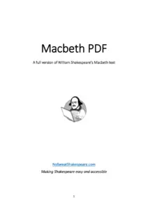 Macbeth by William Shakespeare
