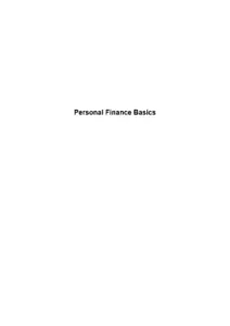 Personal Finance Basics: Budgeting, Saving, and Financial Planning