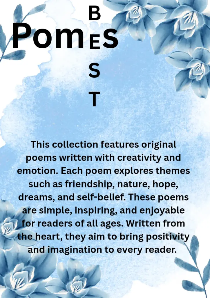 Poems on Friendship, Nature, and Hope - A Collection