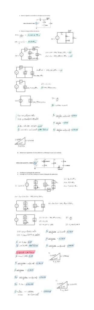 Practica Examen 2: Electrical Engineering Concepts