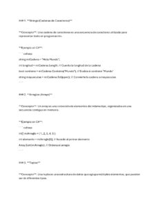 Resumen Programación en C# – Guía Completa