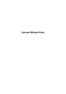 Success Mindset Guide: Principles for Growth and Resilience
