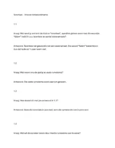 Tarentaal: Poem Analysis and Study Guide