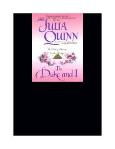 The Duke And I by Julia Quinn
