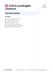 The Great Gatsby: Themes and Analysis