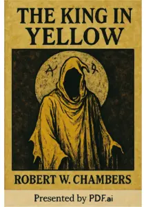 The King in Yellow by Robert W. Chambers