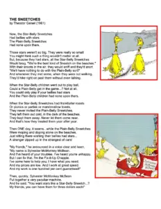 The Sneetches by Dr. Seuss
