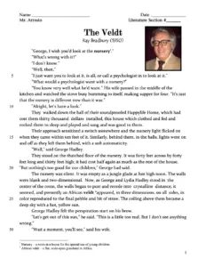 The Veldt by Ray Bradbury