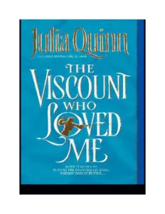 The Viscount Who Loved Me by Julia Quinn