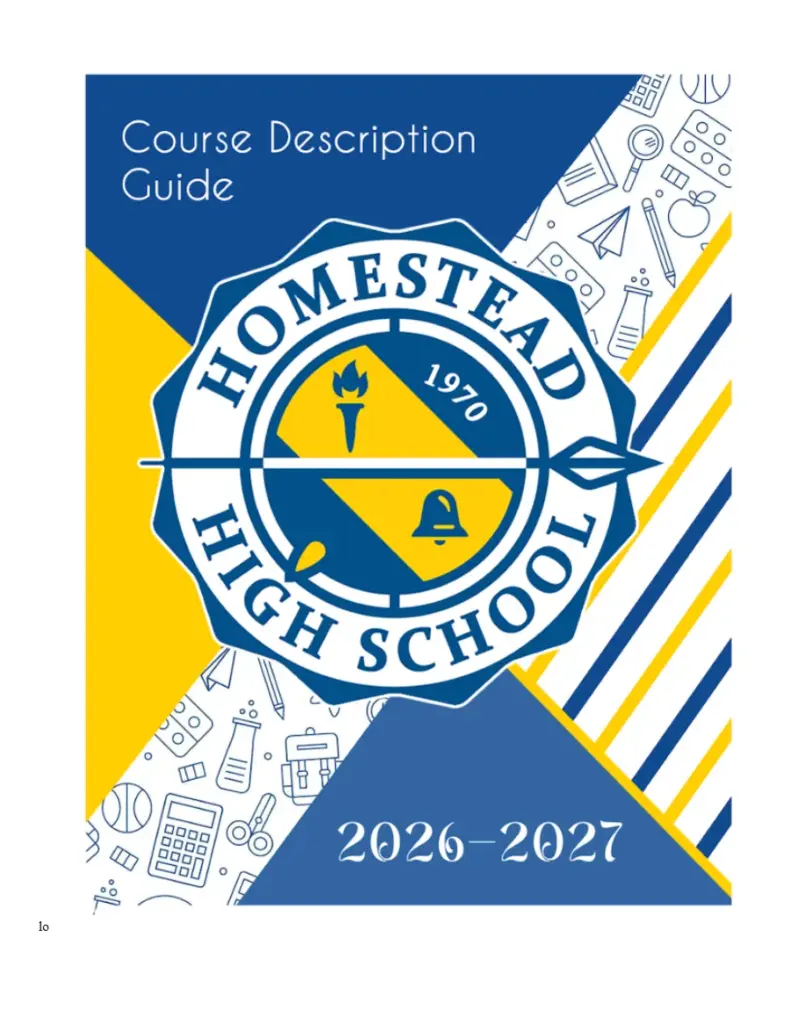 2026-2027 Course Description Guide