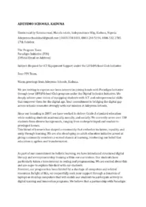 Adeyemo Schools LOI.Docx