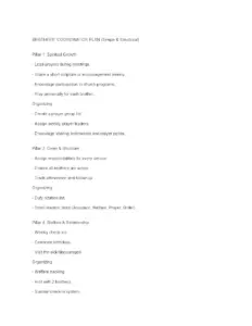 Brothers Coordinator Plan