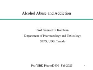 Clinical Toxicology of Alcohol Abuse and Addiction 2025