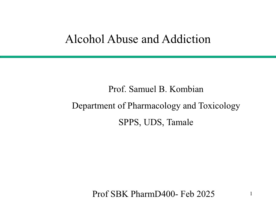 Clinical Toxicology of Alcohol Abuse and Addiction 2025