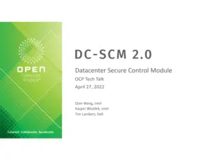 DC-SCM 2.0: Datacenter Secure Control Module Overview