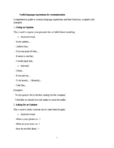 Expressing Opinion: A Comprehensive Guide to Communication