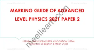 GCE 2021 Physics Advanced Level Paper 2 Mark Guide Meetlearn Com (1)