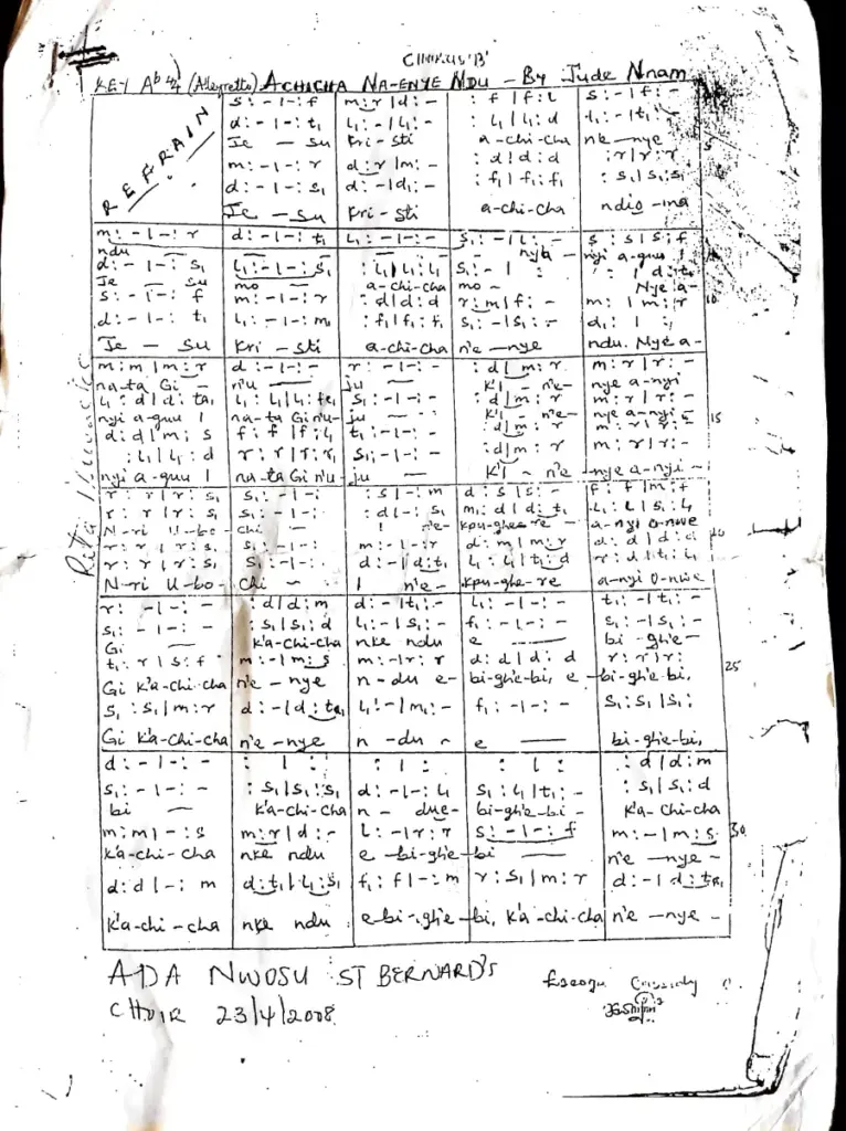 Jesu Kristi Achicha Na Enye Ndụ 1