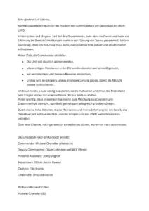 LSPD Detective Unit Commander Application