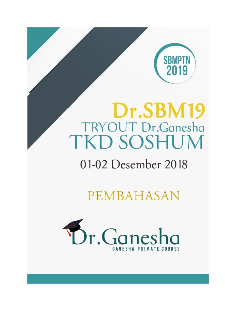 Pembahasan TKD Sosial Humaniora 2018