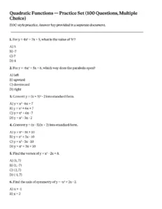 Quadratics Practice 100.Md