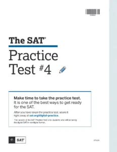 SAT Practice Test 4 Digital