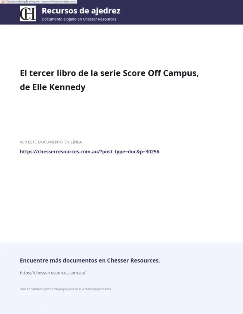 Score Off Campus 3: A Novel by Elle Kennedy